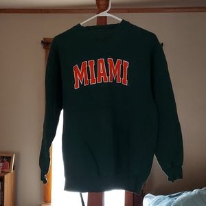 Vintage Miami Hurricanes sweater